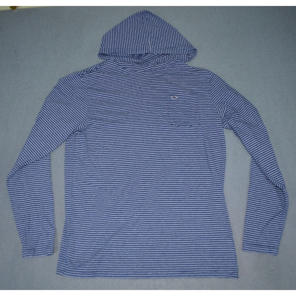 Vineyard Vines Edgartown Youth Long sleeve Hoodie T Shirt Size XL (18)